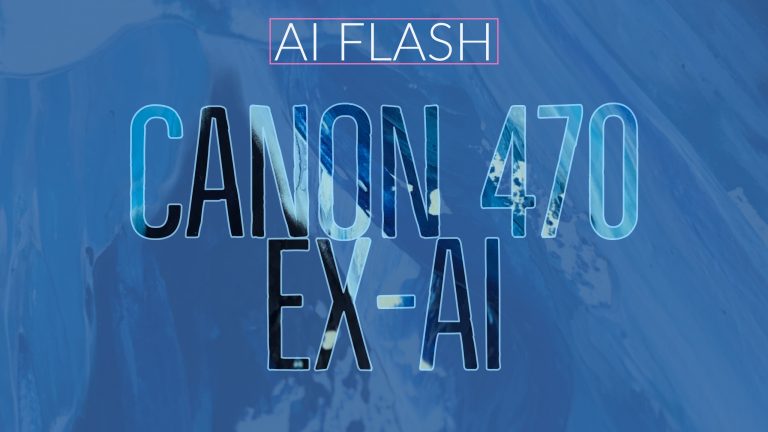 Canon 470 EX-AI – The FlashWith AI Features & Specification Details