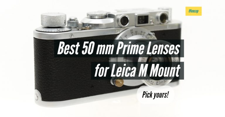 Best 50 mm Prime Lenses for Leica M Mount Cameras & Specifications