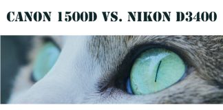 Canon 1500D vs. Nikon D3400