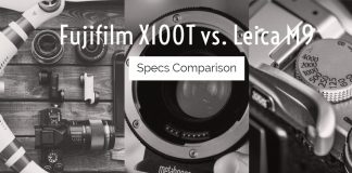 Fujifilm X100T vs. Leica M9