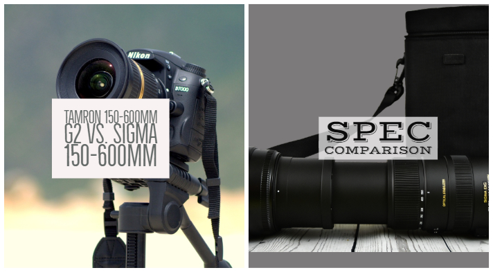 Tamron 150-600mm g2 Vs. Sigma 150-600mm Sports Specifications Comparison