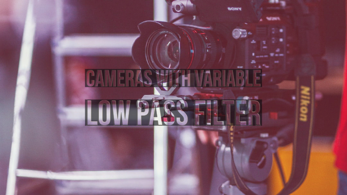 Cameras With Variable Low Pass Filter
