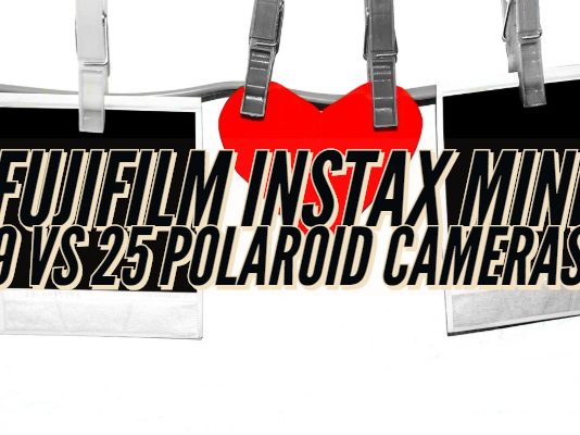 Fujifilm Instax Mini 9 vs 25 Polaroid Cameras