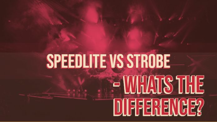 Speedlite vs Strobe - Whats the Difference?
