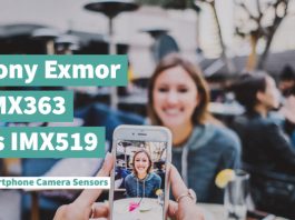 Exmor IMX363 vs IMX519