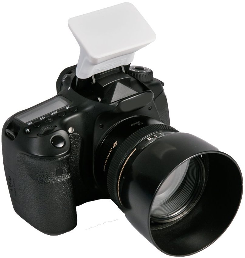 Best DSLR PopUp Flash Diffuser Softbox & bounce reflector accessories