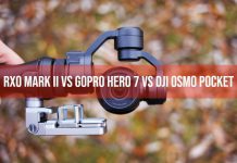 RX0 Mark II vs GoPro Hero 7 vs DJI Osmo Pocket