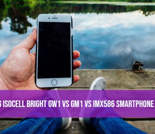 Samsung ISOCELL Bright GW1 vs GM1 vs IMX586 Smartphone Sensors