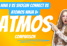 Atomos Nina V vs Shogun Connect vs Ninja V+