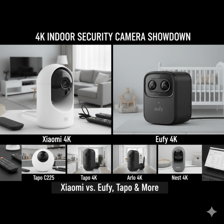4K Indoor Security Camera Alternatives: Xiaomi vs. Eufy, Tapo Nest