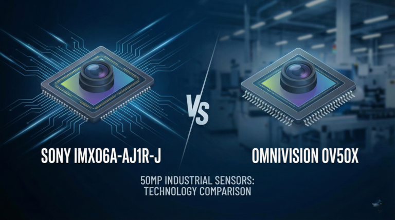 Sony IMX06A-AJ1R-J vs. OmniVision OV50X: 50MP Industrial Sensors
