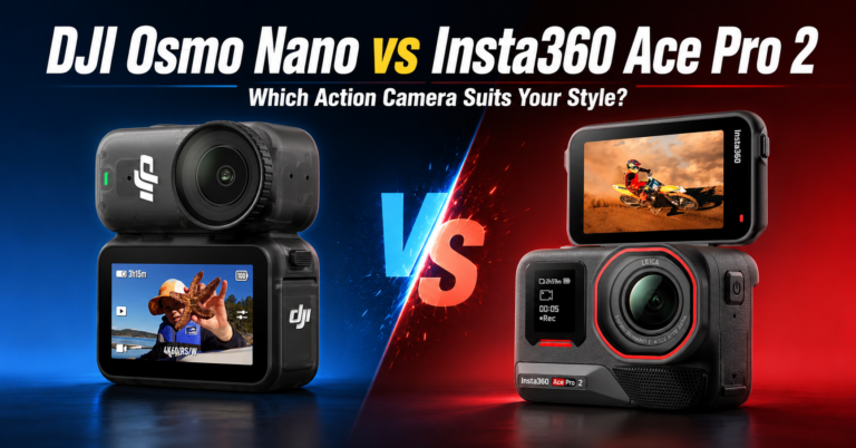 DJI Osmo Nano vs Insta360 Ace Pro 2: Which Action Camera Suits Your Style?